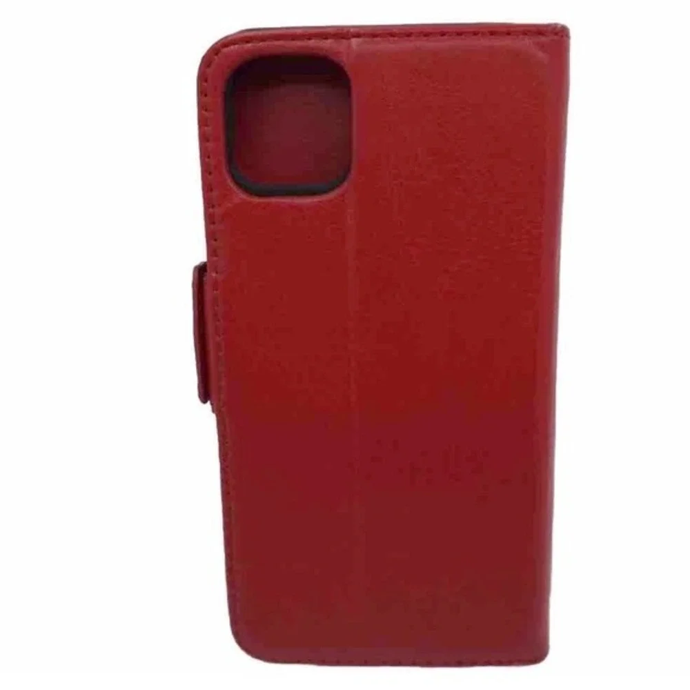 Unbranded red leather